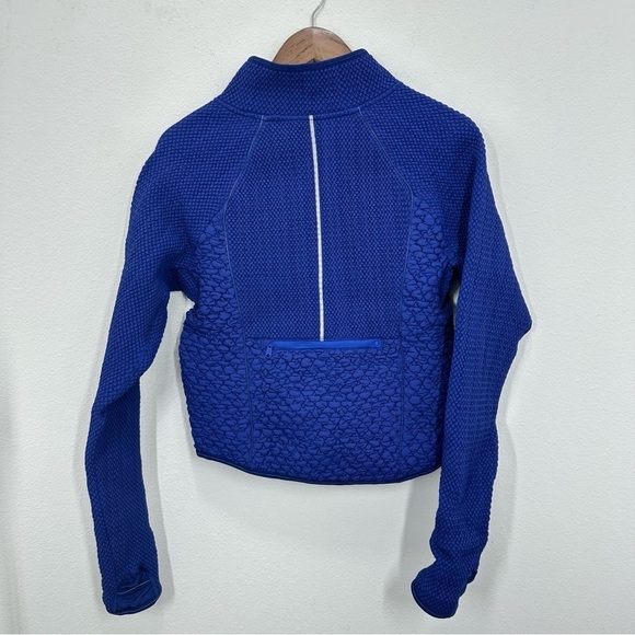 FP Movement Free People Smock Show Packable Run Jacket Dark Blue Indigo L NWT - Picture 9 of 9